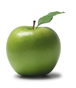 La manzana sana es símbolo de una boca sana para la clinica dental Segura Palau en Castellón
